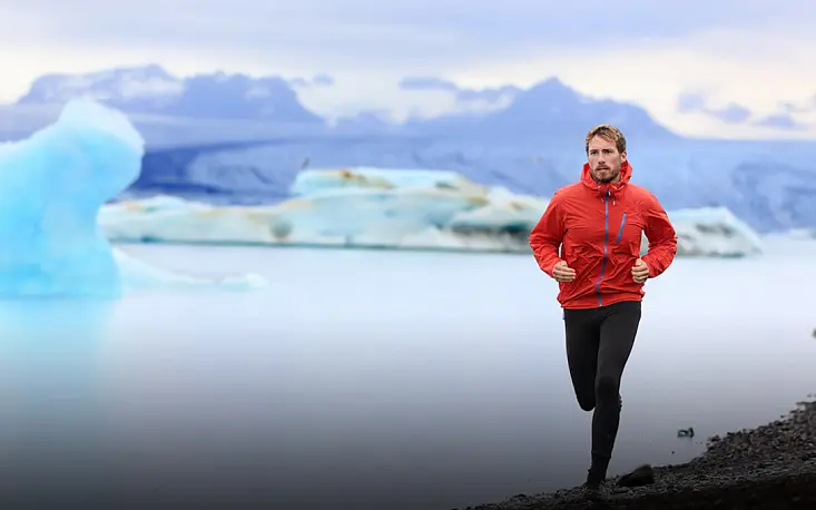 Тренировка на улице в холодную погоду